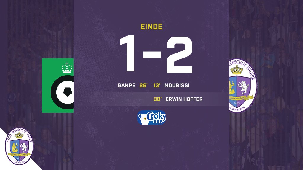 kbeerschotva's tweet photo. EINDE! YEEES!! Onze Mannekes bekeren verder na een 1-2 zege op het veld van Cercle Brugge! Noubissi en Hoffer zorgen voor de verdiende en deugddoende kwalificatie! #CERBEE #CrokyCup #TogetherWeBuildHistory https://t.co/WajpIul5gU
