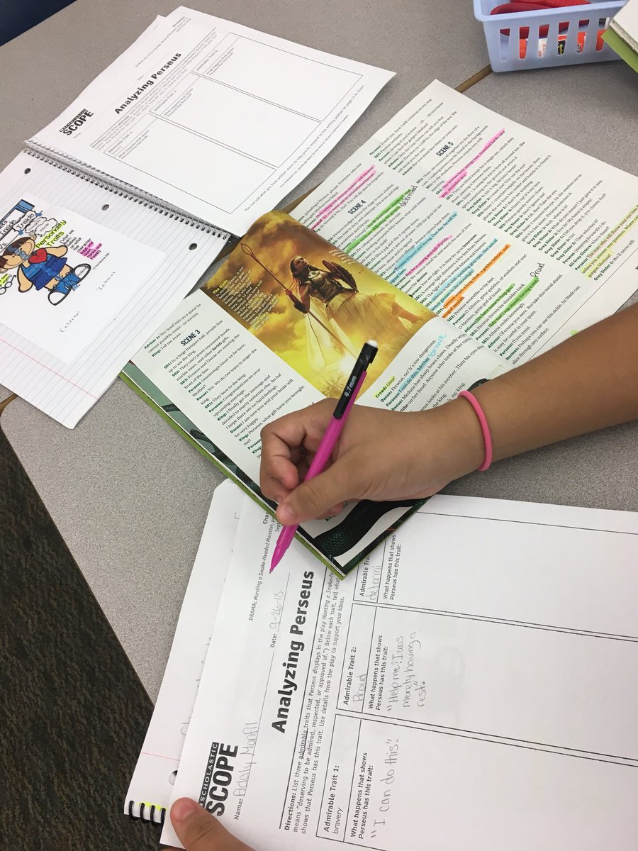 lynchrbms's tweet photo. #ScholasticScope drama w phenomenal illustrations engages our students in characterization. #SeptIssue #mythology @_KELewis https://t.co/NPNcc6ZfOH