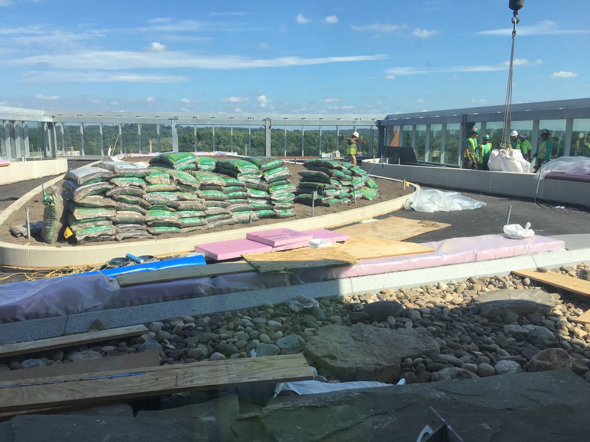 nspring's tweet photo. Planters on the roof. https://t.co/0LfOfkCb5K