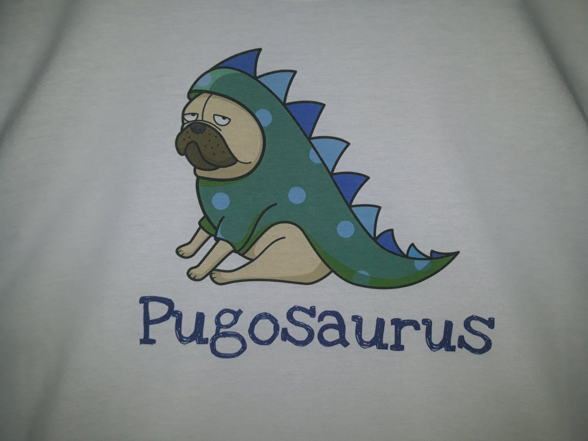 molly_and_pip's tweet photo. Pugosaurus Mens t-shirt great #ChristmasGift visit us at https://t.co/jVYxK6ZXjl  for great #giftideas #londonislovinit #pugs #dinosaurs #giftsforhim #ATSocialMedia #FlockBN #BoomRT #RTmeBB https://t.co/aqrT8Q55a0