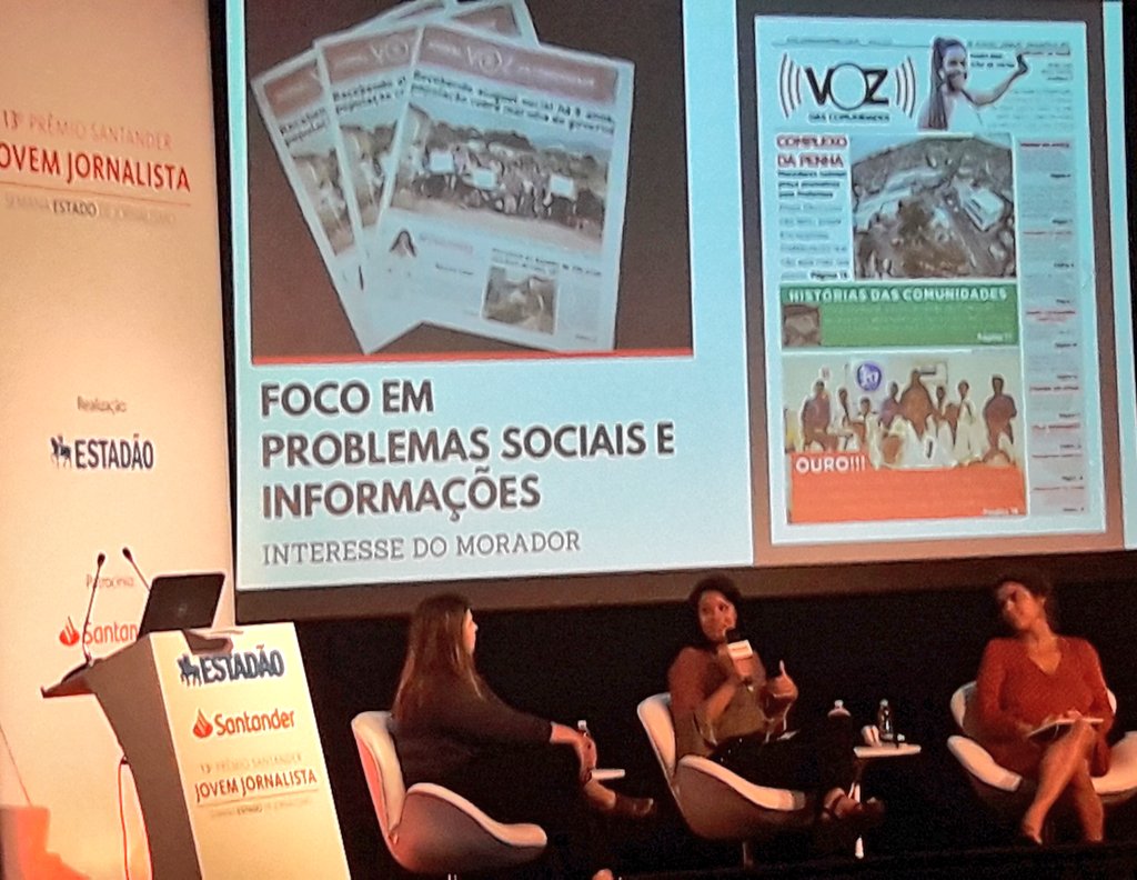 renatajuliotti's tweet image. Foco nos problemas sociais. #SemanaEstado #premiosantander #InformaçãoÉPoder