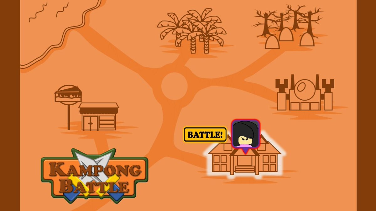 wilkgames's tweet photo. Happy #indiedevhour!  Just some screenshots for today. I'm gonna try and submit #KampongBattle for the #gdwc2018 which I just discovered! Hey, no harm right? @TheGDWC #gamedev #indiedev #brunei #singapore #malaysia #rpg #madewithunity #powerpointart https://t.co/SSzfwfJjRX