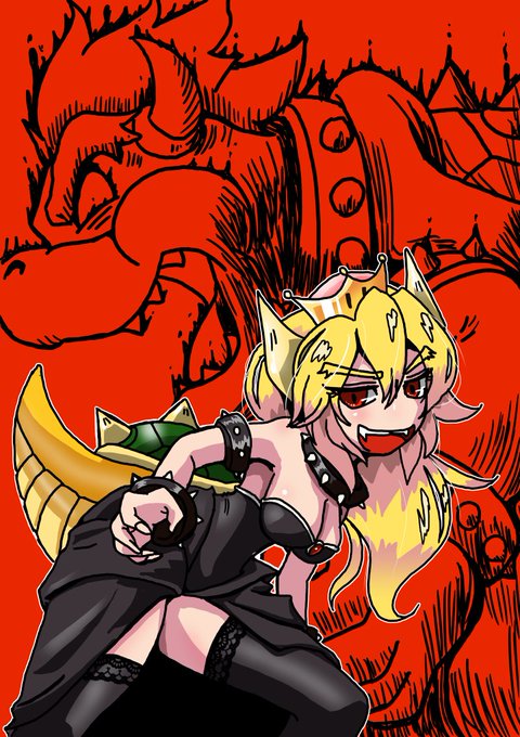 クッパ姫 #クッパ姫 https://t.co/zF3xf6V80u 