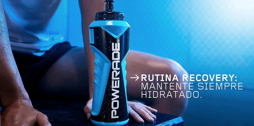 💧 ¿Te hidratas lo suficiente? 💧 Algunos atletas no lo hacen de la manera correctar.Con Powerade recupera 4 de los electrolitos que pierdes al sudar. #EncendidosPowerade