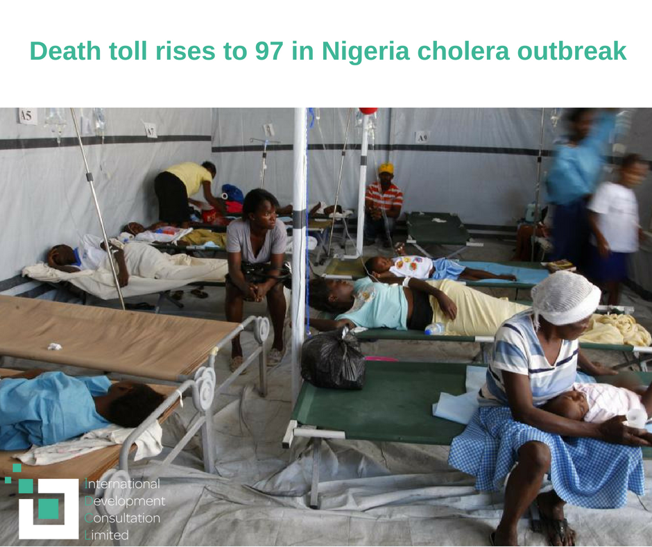 IDCL_Global's tweet photo. The number of people killed in a #cholera outbreak hitting two out of #Nigeria's six northeastern states has risen to 97, according to United Nations data.
https://t.co/k4xAMPisJ1
#cholera
#Nigeriacholera
#Peopleatrisk
#SaveLife
#Lifeloss
#vaccines
#Supportneeded https://t.co/mekPU55Svq