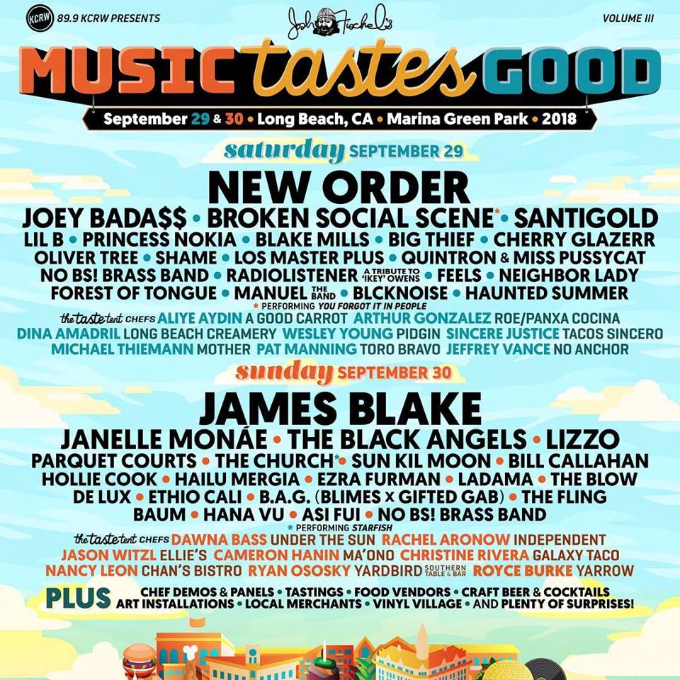 amoebamusic's tweet image. Want to see @neworder, @jamesblake, @JanelleMonae, @joeyBADASS &amp;amp; lots more this Saturday, 9/29 and Sunday, 9/30 at the Music Tastes Good festival in Long Beach? RT and follow us to win @mtglb tickets. 3 winners announced at 2pm.