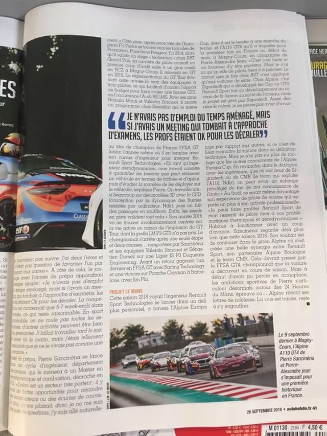AVANTAGERH's tweet photo. Quand @AVANTAGERH fait son apparition dans @autohebdo grâce à @PierreSancinena. Accompagner et soutenir les talents, une compétence @AVANTAGERH, accélérateur de carrière! https://t.co/IiJ2wiWdsS