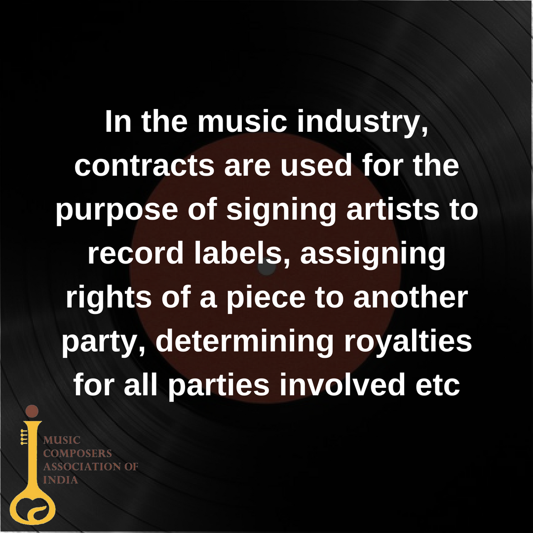 MCAINDIA1's tweet photo. Today, we look at contracts and the role they play in the music industry!

#ContractsForDummies #MCAI

FB:
https://t.co/67do3BtxZF
Insta:
https://t.co/pUlQibZfAu
YT:
https://t.co/2QCq0QyC5G https://t.co/FFRc31EMG7