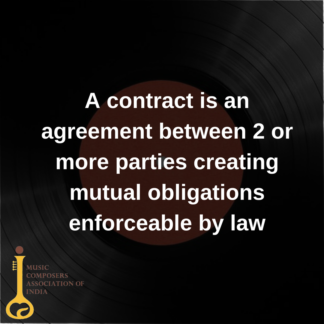 MCAINDIA1's tweet photo. Today, we look at contracts and the role they play in the music industry!

#ContractsForDummies #MCAI

FB:
https://t.co/67do3BtxZF
Insta:
https://t.co/pUlQibZfAu
YT:
https://t.co/2QCq0QyC5G https://t.co/FFRc31EMG7