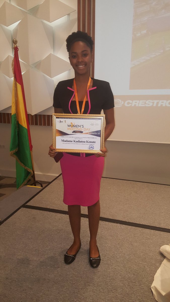 C'était un plaisir pour moi d'être parmi ses dames pour parler du Web activisme 
<a href="/cjflguinee/">Club des Jeunes Filles Leaders de Guinée 🇬🇳</a>
#WMD18