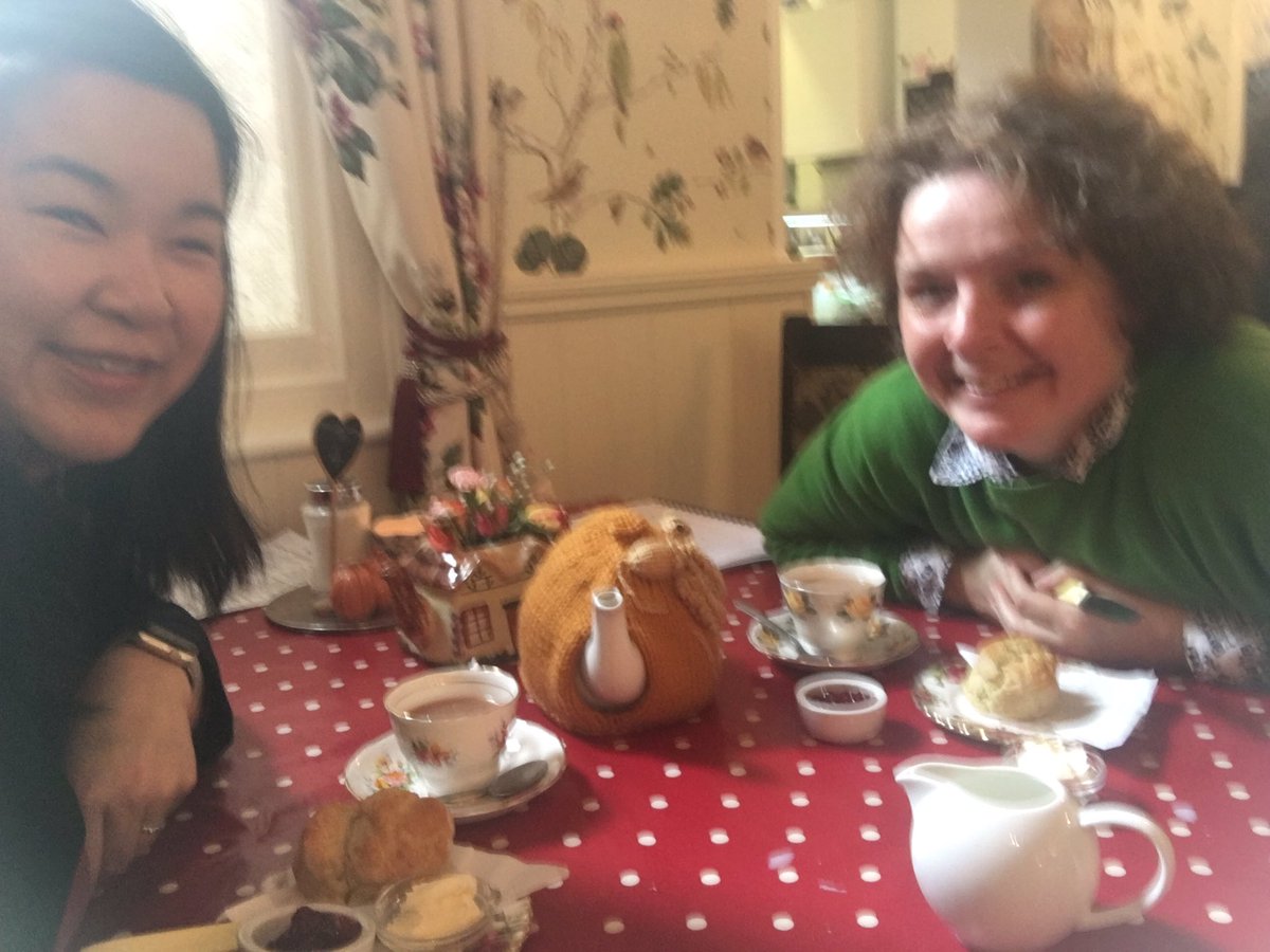 EileenWongWong's tweet photo. Yummy 🤤  #CreamTea @SelahCardiff to kick start many catch ups with @Meredithgardin1 on school #governance &amp; helping @CoedGlas achieve @GHCDon Successful Futures recommendations in @WG_Education #NewCurriculum . #schoolgovernors #volunteer #WorkingMums #DevonOrCornwall https://t.co/p9i6NTfPLb