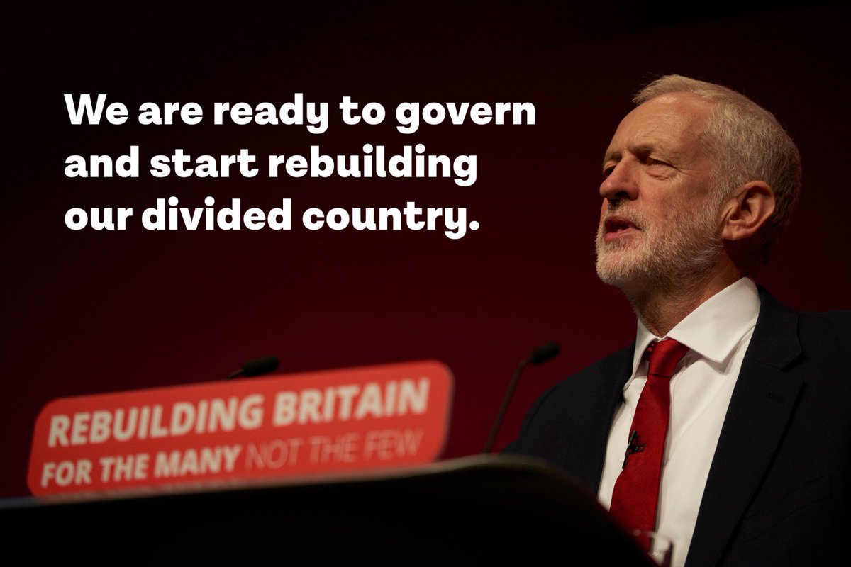 We've got the ideas, the energy and the passion to take charge the moment this government falls.

#Lab18
