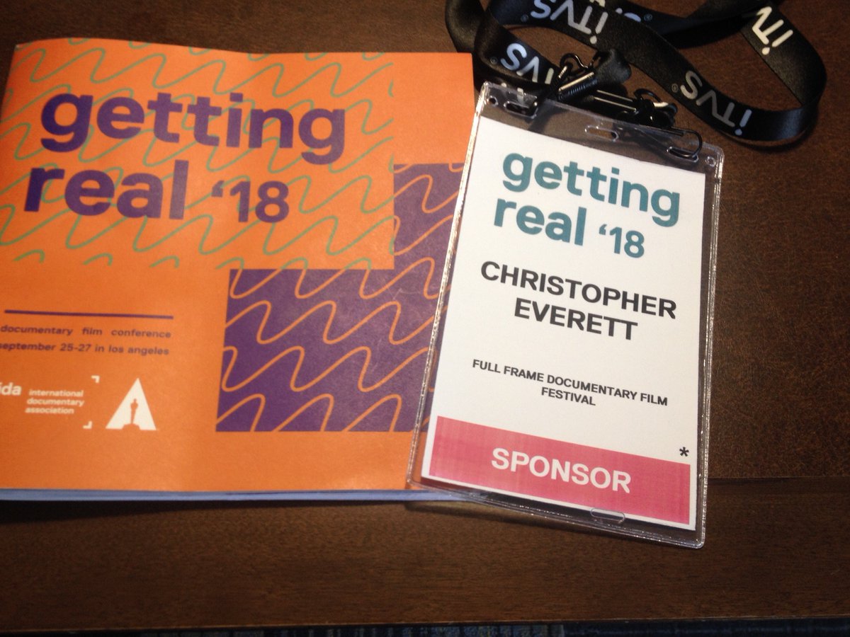 FullFrame's tweet image. #FullFrame at #GettingReal18. #DocsGetReal