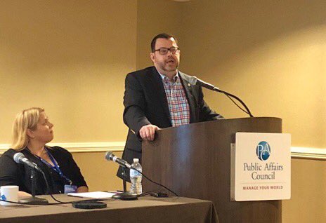 JayAFTA's tweet photo. Thank you @votervoice and @sswhitworth for recommending me to speak at the @PACouncil #statelocal18 conference in local engagement. @Americans4Arts https://t.co/I2xvfoSzQU
