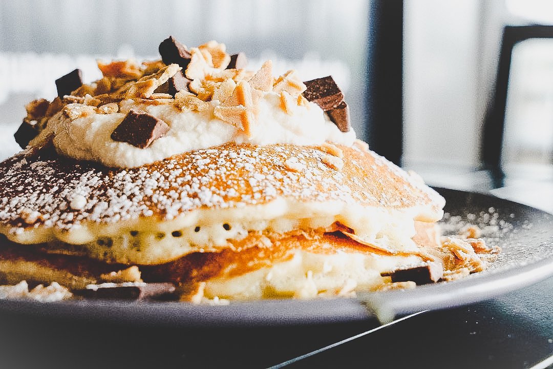 Happy #NationalPancakeDay! 🥞 If you're wondering where these beauties are from, find them at Hair of the Dog, located in <a href="/NorfolkDowntown/">Downtown Norfolk</a>! #iheartnorfolk