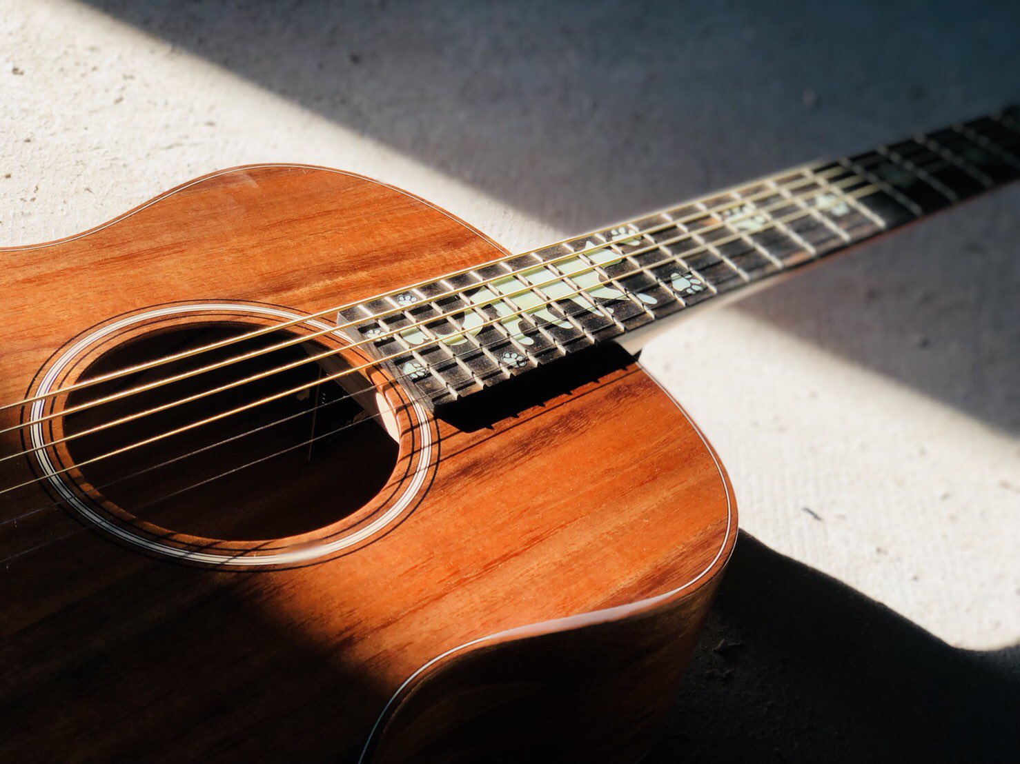 Reona 少し小ぶりで 猫のステッカーが貼ってある 人生初めての私のギター 手にした時はこの子がアニメに なんて思いも 考えもしなかったんです 命を吹き込んでもらえたような 不思議な気持ち 一生大切に弾いていこう Reona 神崎エルザ