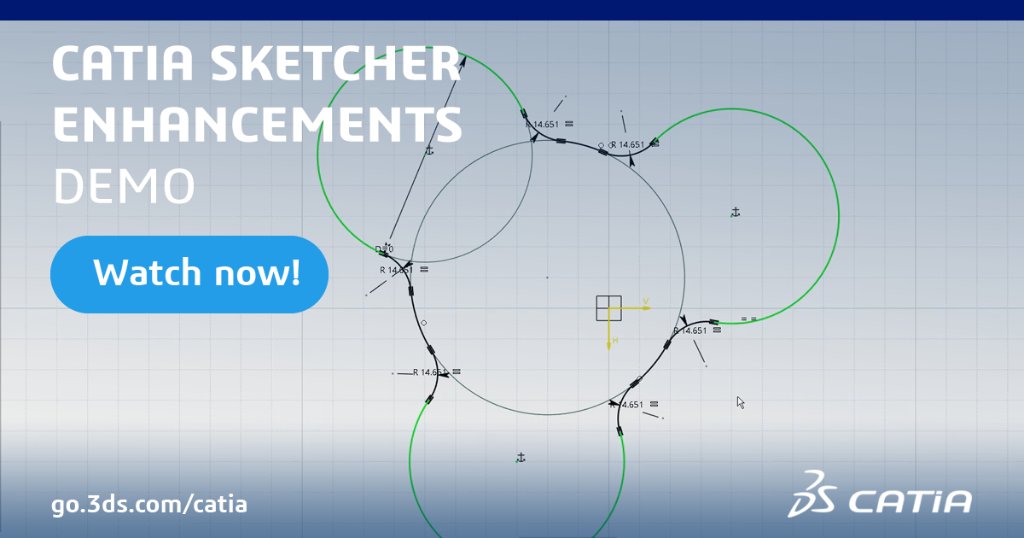 3DSCATIA's tweet photo. Watch our new video about Sketcher enhancements for more productivity!
https://t.co/Fw6ulIftsd
Join the CATIA User Community and discuss with our engineers and users!
#3DEXEPERIENCE #CATIA #design https://t.co/Wo7oWdn3dH