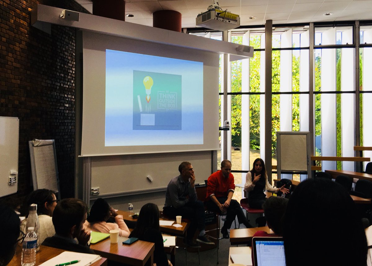 andycontigiani's tweet photo. Inspiring debate on #researchmethods, #researchquestions, and #PhD training by @henningpiezunka, Maria Ana Vitorino, & Timothy Van Zandt. #IWDC2018 https://t.co/iMozhGpBDQ