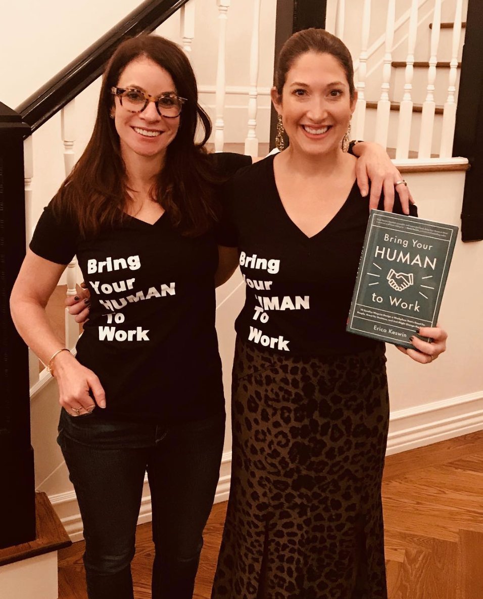 genConnectU's tweet photo. Huge congrats to #genconnectU expert and powerhouse @erica_keswin on the release of her book, “Bring Your Human to Work”... this #wisdom is timely and needed to help all of us create a healthier and happier #workplace. #WednesdayWisdom #BringYourHuman #SpaghettiProject https://t.co/KmhF0BQNpz