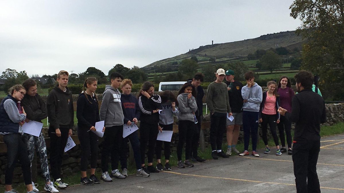 QEHSPE's tweet image. Year 11 GCSE students getting straight into the climbing on their first day..... #AQAGCSEPE