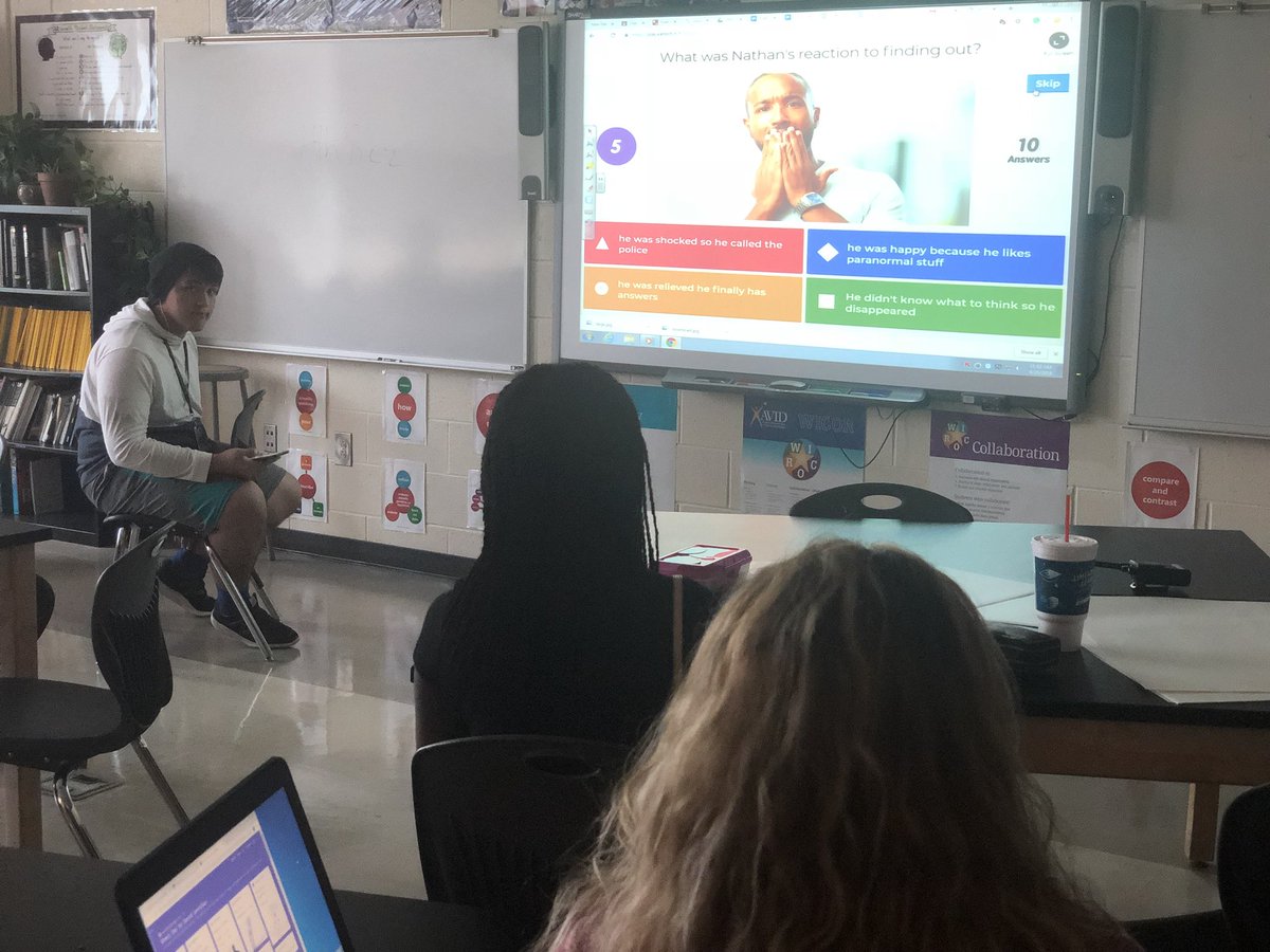 DrBrandonRoss's tweet photo. Everyone loves Kahoot‼️ #RVReads18 #RVReads2018 https://t.co/BcxwiQwVIJ