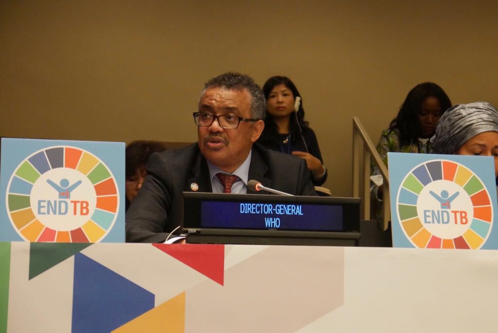 We need 3 things to #EndTB:

1. Political commitment from the highest levels &amp; action to back it up; 

2. Increased investments, especially in R&amp;D for new medicines, vaccines &amp;  diagnostics;

3. To hold each other accountable for the promises we are making today 

#UNGA