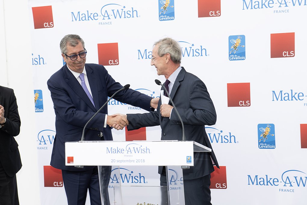 CLS are proud to sponsor Make-A-Wish France. The charity has been running in France for over 10 years and works to realise the wishes of children aged 3-17 who are suffering from serious illness, in doing so, the charity brings hope and joy during difficult times.