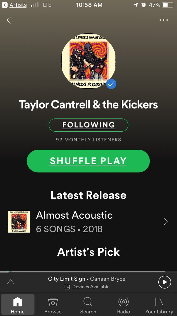 MrTaylorWayne's tweet photo. Y’all go check out our album on Spotify! Up to 800 streams and counting! Also @canaanbryce has a pretty good single y’all need to spin as well🤘🏻#KickShit #BeardLaw https://t.co/VCiPbyRElZ