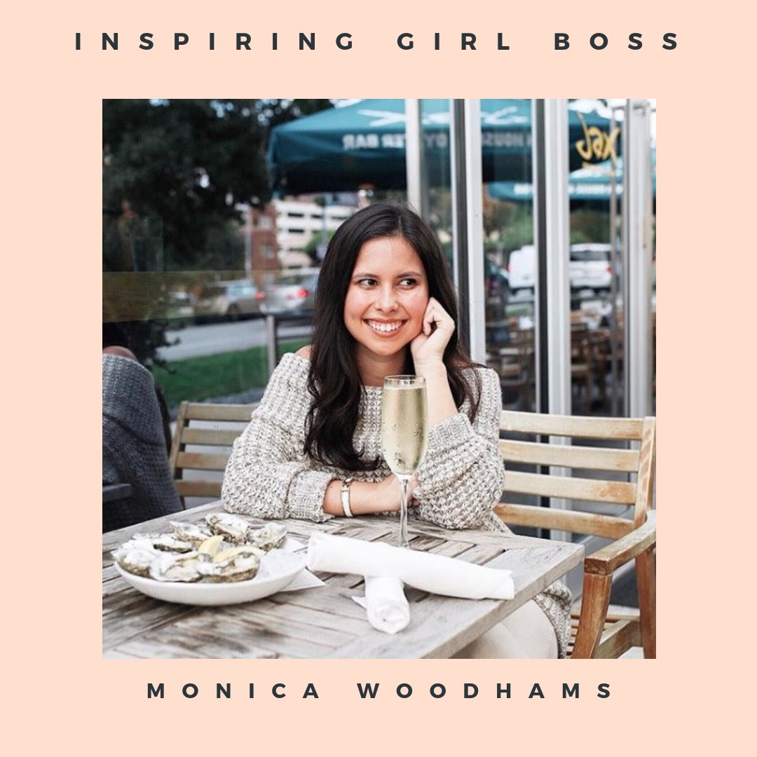 Read my interview with <a href="/monicawoodhams/">Monica Woodhams</a> to learn more about her biz, podcast &amp; even her fav Netflix shows 📺 in today's NEW #GirlBoss feature >>> ow.ly/tpVV50jdvaE