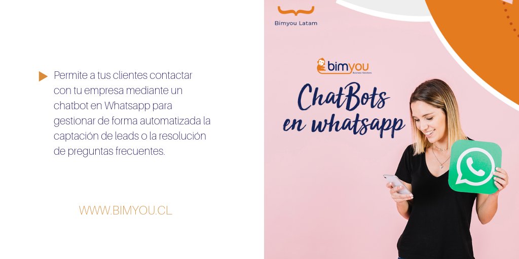 ClBimyou's tweet photo. Potenciar la comunicación omnicanal con WhatsApp ayudará a mejorar la experiencia del cliente. ¿Te ayudamos? https://t.co/emovXsQyDQ 🗣📲 https://t.co/7izRGVlRYw