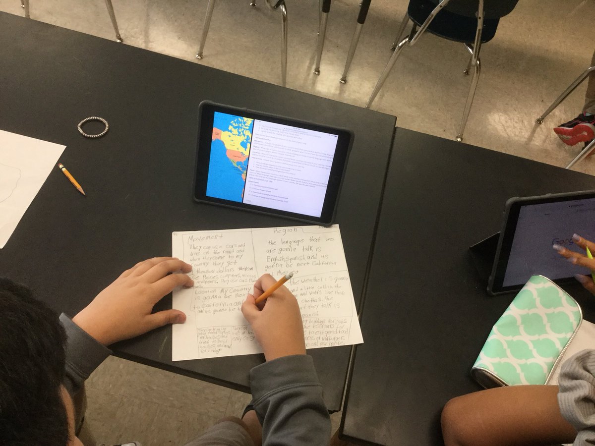 mrgeimerteach's tweet photo. Ss designing their own country using the 5 Themes of Geography #creativity #d100inspires #MRHELP https://t.co/yidSZ1CTHs