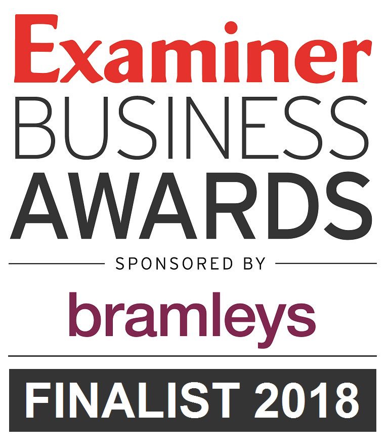 We’re delighted to announce that we have been selected as a finalist for both the ‘SME of the Year’ and ‘Creative Impact’ categories at this years Examiner Business Awards. @ExaminerAwards #EBA18