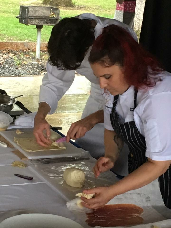 Academy students at the South Jersey Wine and Food Festival this weekend wowed audiences with their delicious demonstrations! 
#acachef #southjersey #mayslanding