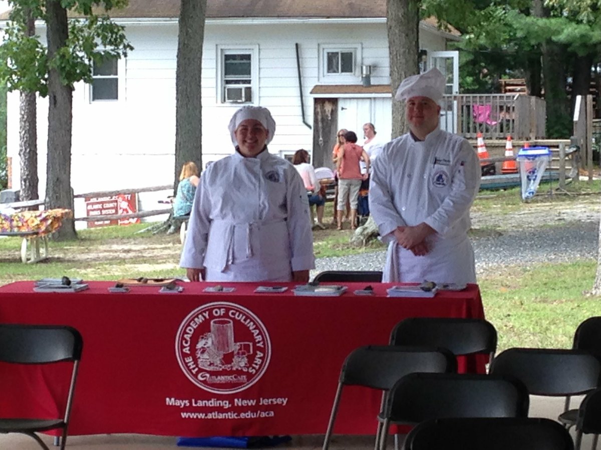ACAChef's tweet photo. Academy students at the South Jersey Wine and Food Festival this weekend wowed audiences with their delicious demonstrations! 
#acachef #southjersey #mayslanding https://t.co/Qw8LoP8Gxf