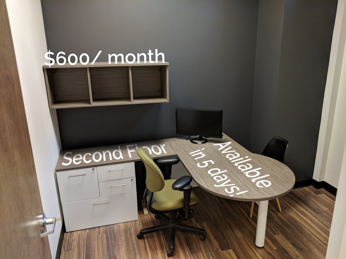 CORE21Oshawa's tweet photo. We have an office ready for you just 5 days from now! $600/month, 2nd floor, fully furnished, waiting for you to come settle in and join the #COREmmunity!

#networking #downtown #oshawa #office #rental https://t.co/IwbMaUQw1p