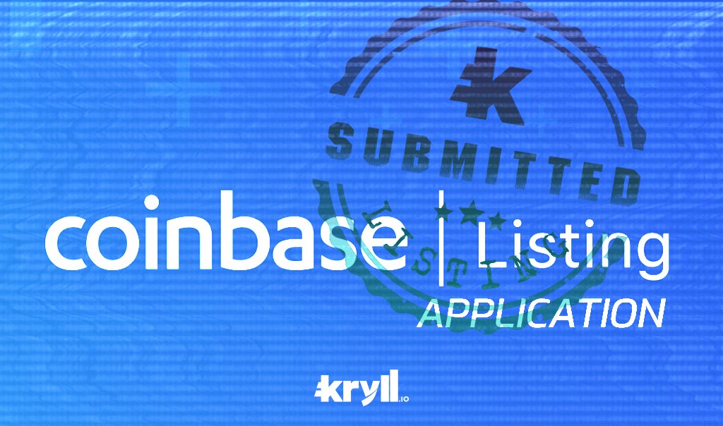 ➡️ We are glad to see <a href="/coinbase/">Coinbase 🛡️</a>  expanding the listing of new assets. We have already submitted our application $KRL ✅

#Kryll #ApplicationSubmitted #Coinbase