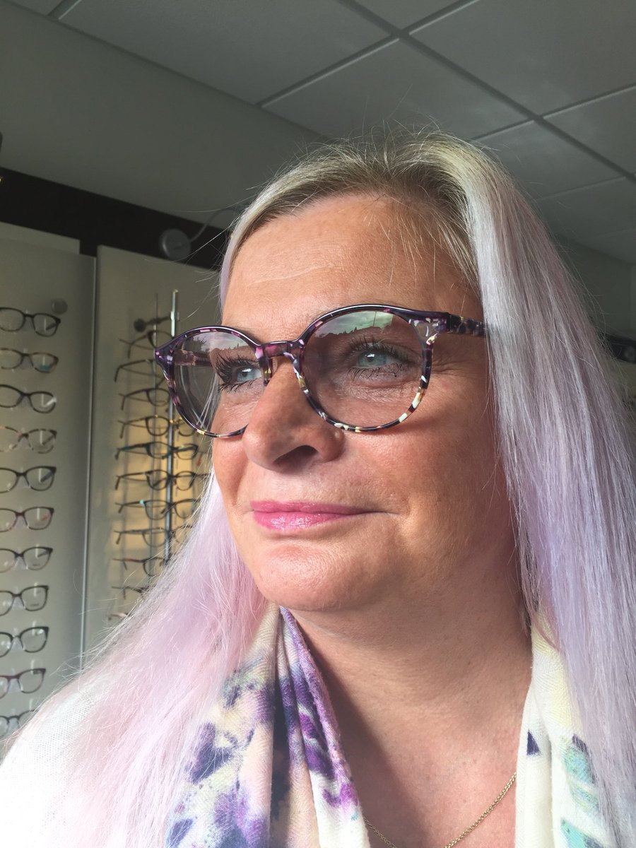 kenyonopticians's tweet photo. These @xaviergarciaBCN round eyes look fabulous! Really different to Jane’s previous pair but we knew she could pull this style off! #xaviergarcia #barcelona #design #refreshyourlook #takecareofyoureyes #kenyonopticians #bingley https://t.co/xv0eGpnc1d