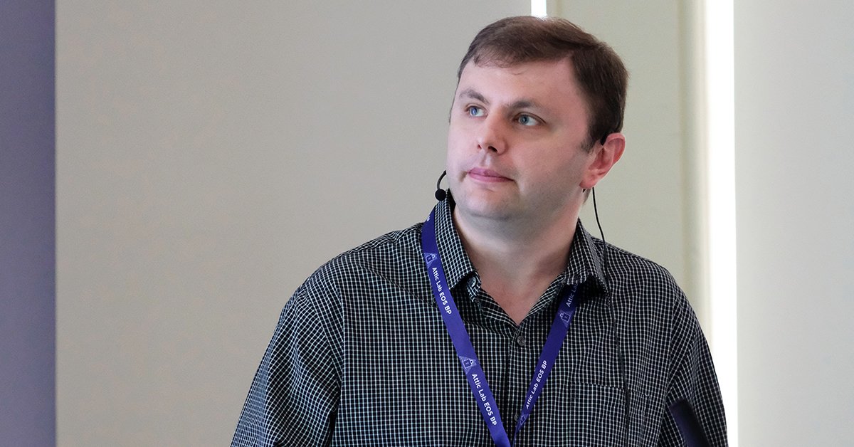 EOSIO's tweet photo. “The key to preventing phishing in blockchain is to incorporate information about the web service, proposing a transaction into the transaction itself.” - https://t.co/LgcclYBd6L CTO Dan Larimer (@bytemaster7) sharing how businesses can secure themselves at #BlockchainLive18 https://t.co/O642m6s8k2