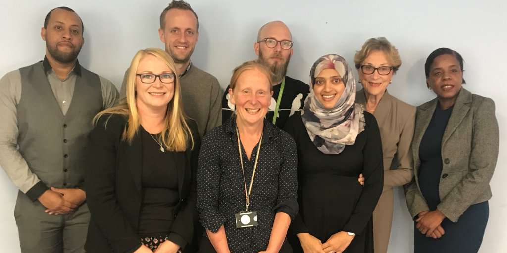 StMungos's tweet photo. Yesterday we welcomed @DameCarolBlack to meet our Individual Placement and Support trial team. This is part of a @PHE_uk national trial looking at how best to support people recovering from drug and alcohol use into employment https://t.co/02FusGPlVo