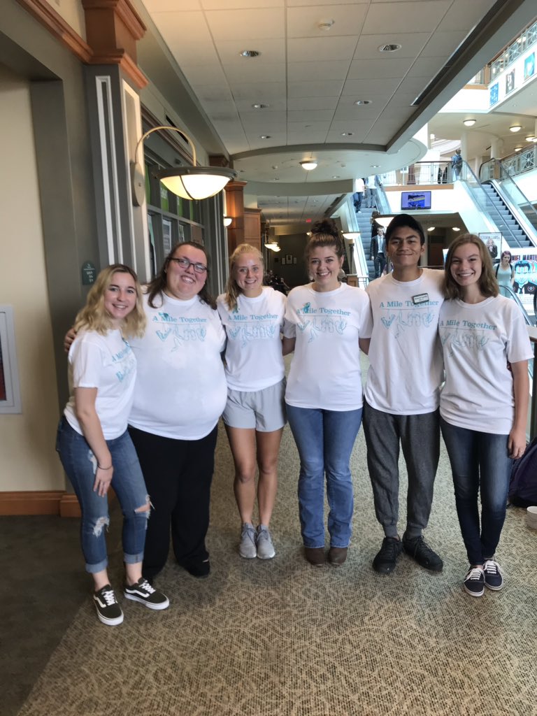 OHIObystander's tweet photo. @OhioU_Housing is showing their support is great numbers today! Thank you so much for your participation! #AMT2018 https://t.co/B254hafKsN
