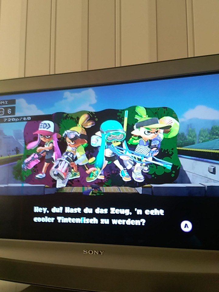 SZC_Candy_Chan's tweet photo. Ihr könnt von mir aus Splatoon2 spielen, ich gehe zurück zur Hauptattraktion! https://t.co/woyTD2NCWK