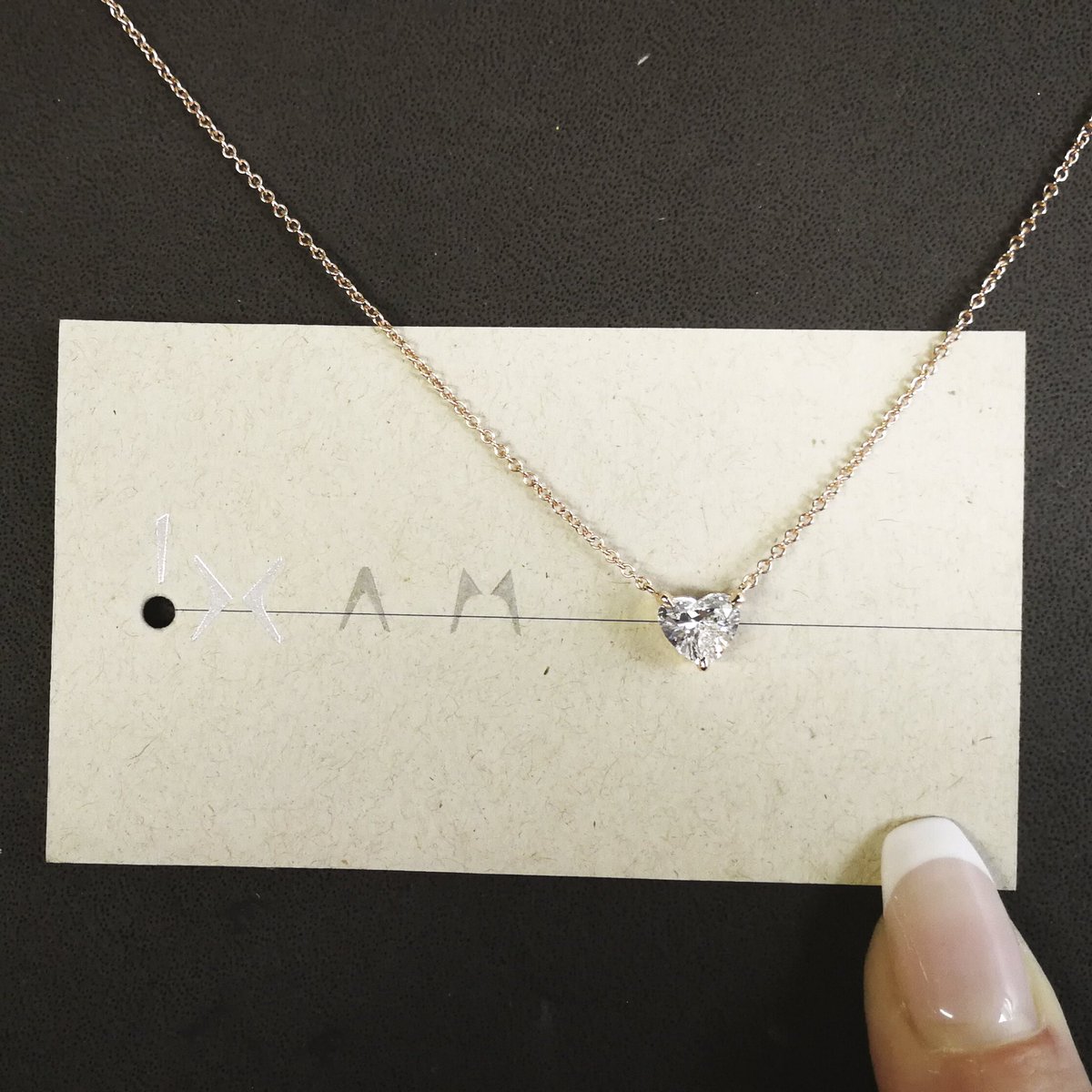 XamDiamonds's tweet photo. Love is... simplicity. A beautiful heart cut diamond in a light rose gold setting and open cable chain.

To find out more details about this specific design or if you would like to create your own, visit 366 Bay Street or call 416-366-1200.

#jewelry #heart #rosegold #necklace https://t.co/l8Up6VGZ0u