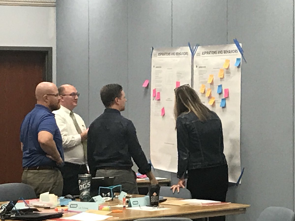InnovationLab12's tweet photo. @schoolretool participants brainstorming student needs in order to thrive #Designthinking  #innovation https://t.co/n4DwdB5Rk0