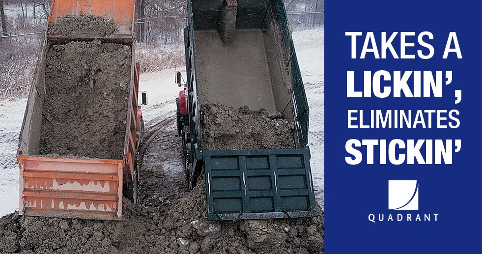 MCAMconnect's tweet photo. BEST-IN-CLASS and DEPENDABLE…#QUADRANTEPP Liners keeping up with everything the road throws at you. Learn more HERE: https://t.co/wETfNJEH0i
#truck #truckliner #durapro #trucklife #truckdriver #trucking #construction #dumptruck #heavymachinery #excavator #heavyhauling https://t.co/Vts2bg2RMz