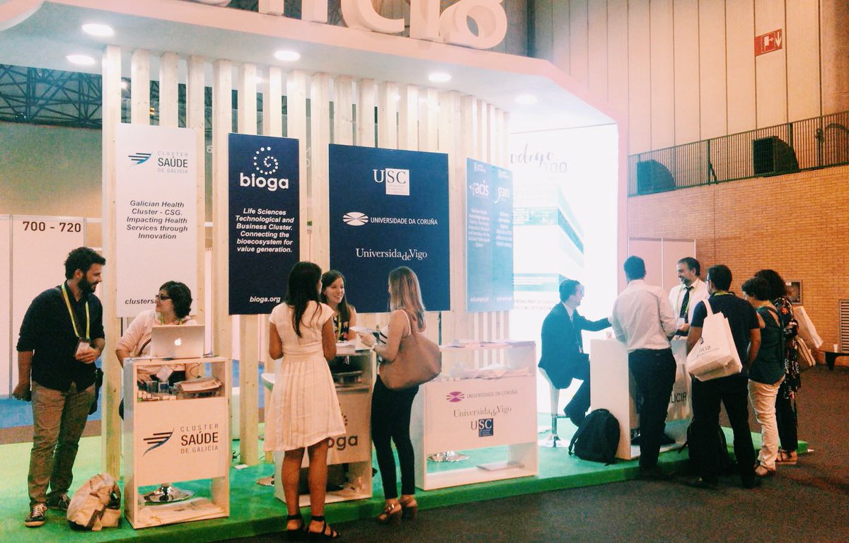 BiogaCluster's tweet photo. ¡Segundo día en Biospain 2018! 🔝
Ayer fue un día intenso, pero hoy seguimos promocionando la #biotecnología gallega🔬
¡Mañana continuamos! @axenciaGAIN @ACIS_sergas @UDC_gal @uvigo @UniversidadeUSC
📍Visítanos en el #Stand122 https://t.co/bo6i06t5Ek