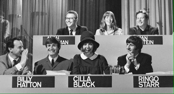 espofootball's tweet photo. #OTD Sep27,1964 #BrianEpstien, #CillaBlack & #RingoStarr, #BillyHatton are panel judges on 'Beat Time For Oxfan', a pop talent contest https://t.co/vfcM8rNOxt