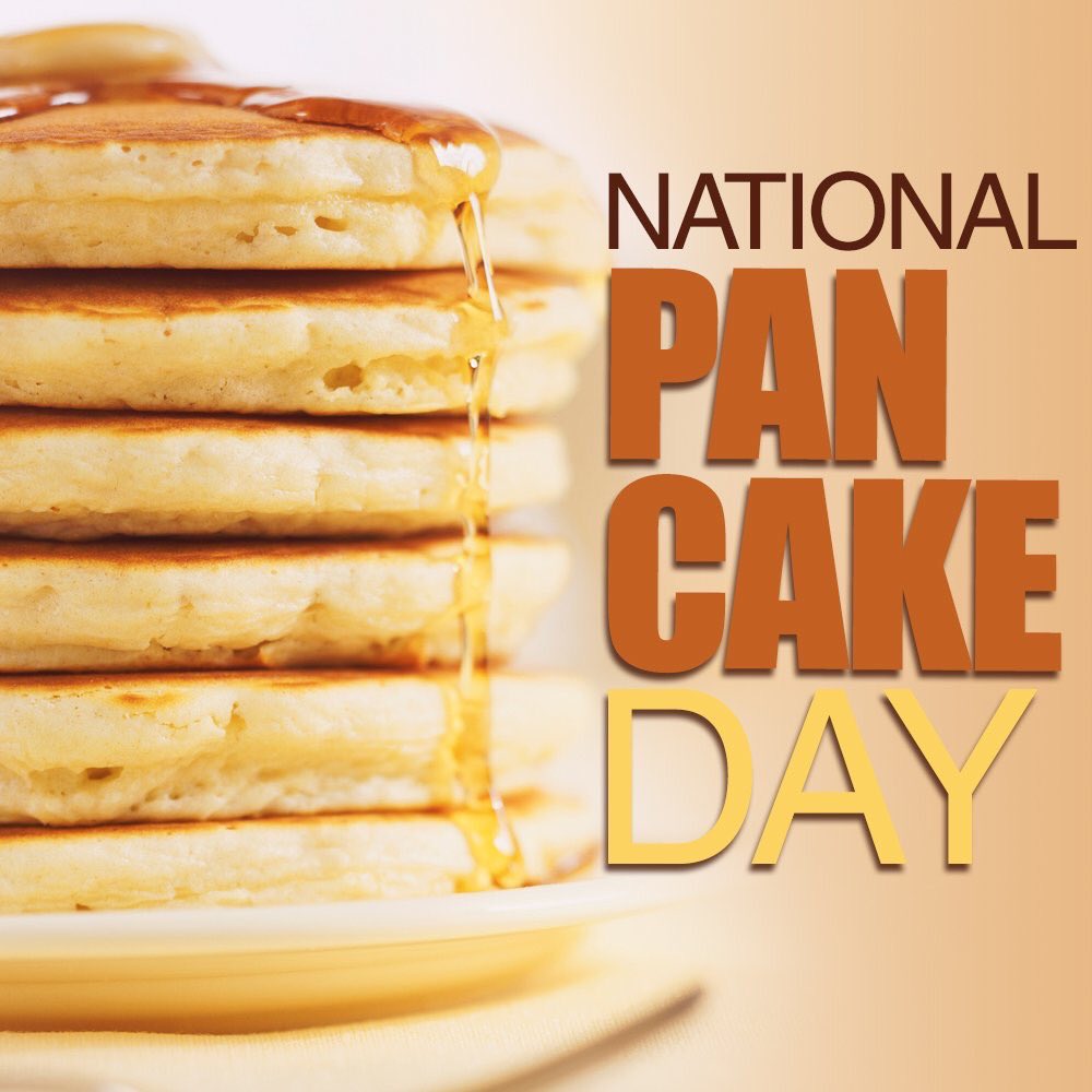 C4H_360's tweet photo. It’s #NationalPancakeDay! What's your favorite kind? https://t.co/3iRWn7aENA