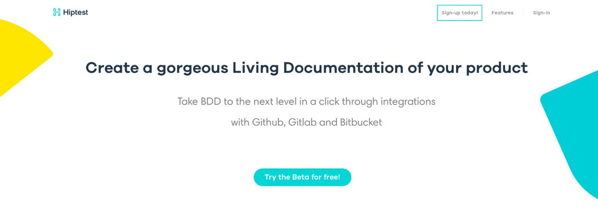 Hiptest_agile's tweet image. [ANNOUNCEMENT] We are happy to introduce our new Living Documentation Beta Program! If you are a BDD lover and want to get faster feedback, this is for you!

Give a try now! &amp;gt; ow.ly/nIqP30lYTM9

#LivingDocumentation #BDD  #Cucumber #GitHub #GItLab #SpecFlow  @jcolantonio
