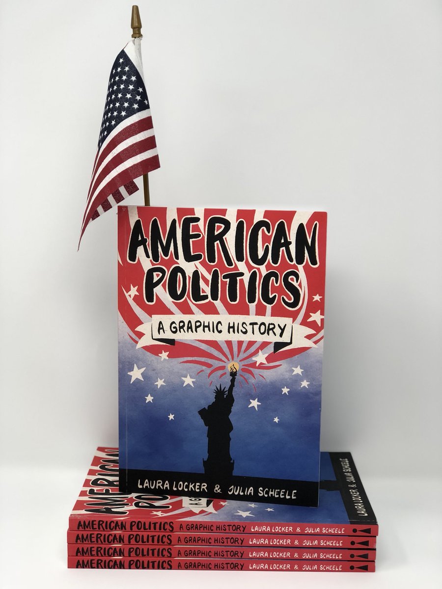 Registered to vote? Didn't register because you don't think it can make a difference? *American Politics: A Graphic History* will not give you all the answers, but it's a start. #NationalVoterRegistrationDay 
amazon.com/American-Polit…