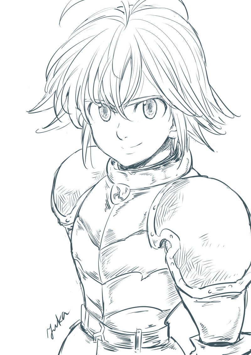 Yuka とらのあな通販 Sur Twitter 団長は色んな顔持ってますが一番かっこいいなと思っているのは聖騎士メリオダス 魔神化メリオダスが闇ならこっちは光の団長というイメージ